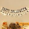 Halloween Hanging Decor: Flags, Flowers, and Ornaments for a Spooky Atmosphere