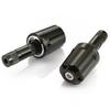 Алюминиевый брусок Универсальная посадка Внутренний для Suzuki и Revolver Heavy 99956 Концы, (Диаметр 17-19 мм), GB350/S V-Strom 250, Черный, Вес,