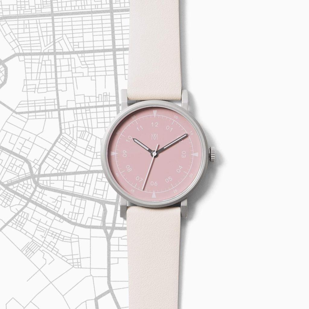 Часы Maven 40 мм СЕРИЯ THE URBAN SCOUT Минималистичные модные часы СЛОНОВАЯ КОСТЬ [Официальный магазин] (МУС-04 40ММ)