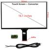 10.1/11.6/13.3/14/15.6 Inch Universal DIY Multi-touch Capacitive Digitizer Touch Screen Panel Glass With USB Driver Board Converter