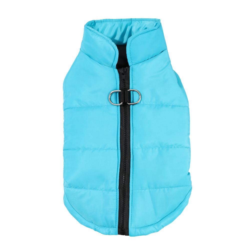 Осенне-зимняя куртка для собак средних и маленьких пород, ветрозащитная, с D-образным кольцом, пальто для домашних животных, одежда для французских бульдогов и шнауцеров