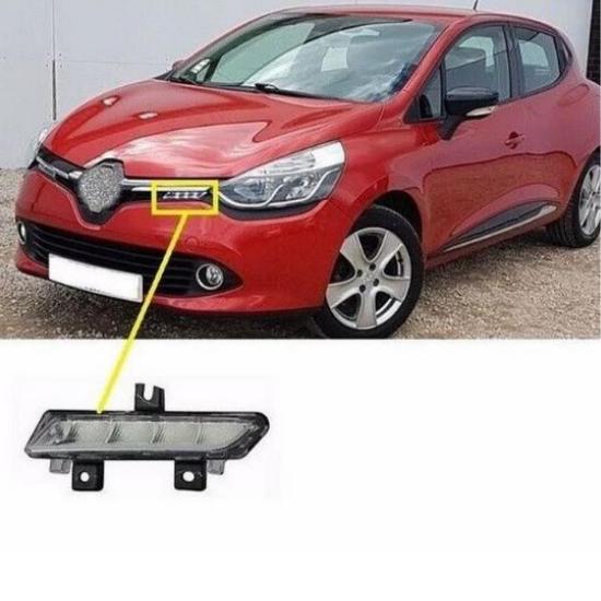 Дневные ходовые огни для Renault Clio 4 HB 2013-2017 Modus 2012-2016, левый и правый 266003864R 266059493R, высококачественные светодиодные фонари