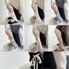 Balletcore Leg Cover Stockings Ribbon Bow Medium Tube Socks Cute Leg Wraps Socks Women And Girls