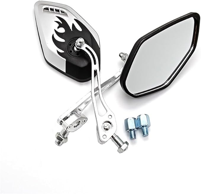 Зеркало заднего вида для мотоцикла, вращающееся на 360°, регулируемое, универсальные аксессуары для модификации электромобиля и скутера