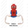 Игрушечные строительные блоки Герои Marvel Мини-кирпичики Росомаха Железный Человек Тор Собери 3D куклы игрушки праздничные подарки