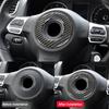 Наклейки на рулевое колесо с центральным управлением для Volkswagen Scirocco 2009-2016, внутренняя отделка, Стайлинг автомобиля