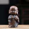 Purple Clay Monk Tea Pet Ornaments