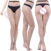 Plus Size Pantyhose Tights Thigh High Black Sexy Lace XXXXXL Oversize Underwear Fishnet Stockings with Garter Belt for Women XXL