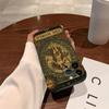 Чехол для телефона с Таро для iPhone 17,16,15,14,13,12,11,Pro,X,XS,Max,Plus, Мягкий черный чехол