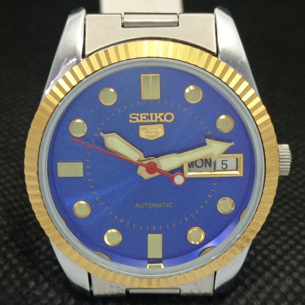 ВОССТАНОВЛЕННЫЕ ВИНТАЖНЫЕ МУЖСКИЕ ЧАСЫ SEIKO 5 PRESIDENT AUTOMATIC ИЗ ЯПОНИИ 575a-a304819-2