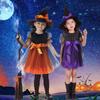 Halloween Bolalar Qizlar Kospley Kostyumi Kecha Liboslari+Shlyapa Qalpog'i Kiyimlar Kiyim