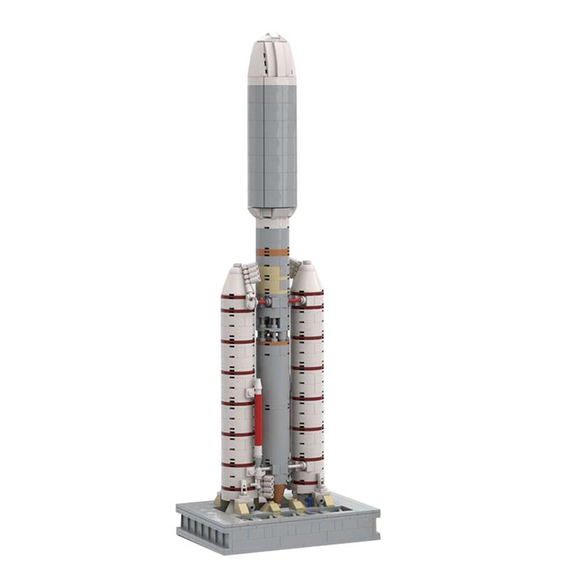 Centaur 1:110 Space Building Blocks Bricks City High-Tech MOC-61281 Model DIY Toys Space Rocket For Kids Boys Birthday Gifts