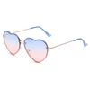Prom UV Protection Heart Glasses Sun Glasses Heart-Shaped Sunglasses Pink Hippie Sunglasses Rimless