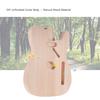 01T DIY Electric Guitar Body Basswood Material Unfinished Guitar Bodies Custom Guitar Barrel Parts
