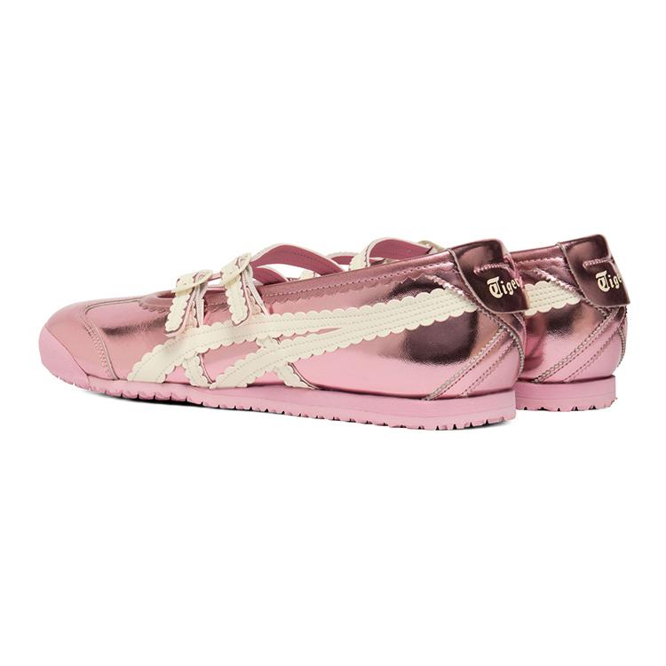 ONITSUKA TIGER Mexico 66 Tgrs Удобные туфли-балетки Мэри Джейн Женская обувь Розовый 1182A708-701