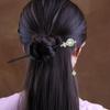 1PC Women's Hair Jewelry Wooden Hairpins Hair Stick Tassel Pendant Headdress Headwear Hair Clips