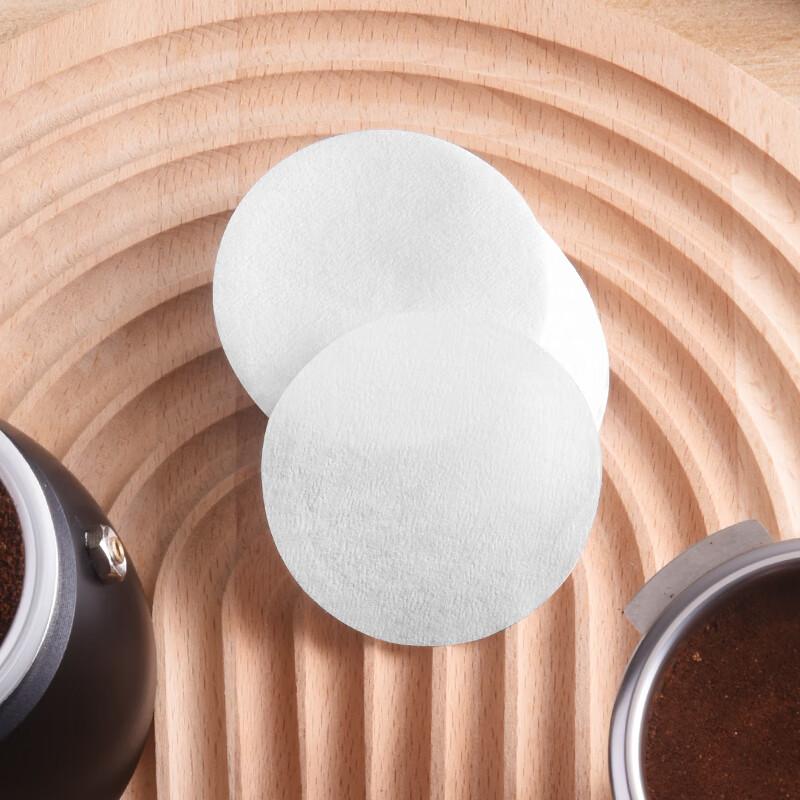 CLITON Italian Coffee Machine Round Filter Paper for Drip Bags, Coffee Filter Discs, 58mm - 100 Sheets
