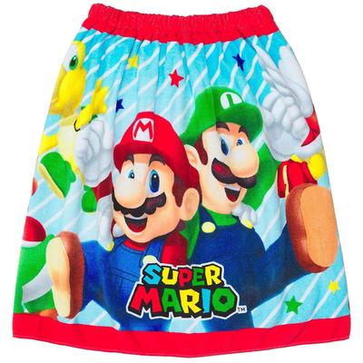 Marushin 60 см Длинный Ролл Nintendo Mario Super Mario Свежий Антибактериальный и УФ для Мальчиков и 4525003700 Полотенце, & Bros., Участники, Защита, Девочки,