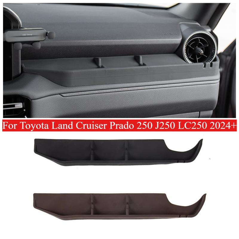Силиконовый бокс для хранения Co-pilot для Toyota Land Cruiser Prado 250 J250 LC250 2024+ Держатель для телефона Крючок Бокс для хранения Автомобильные аксессуары