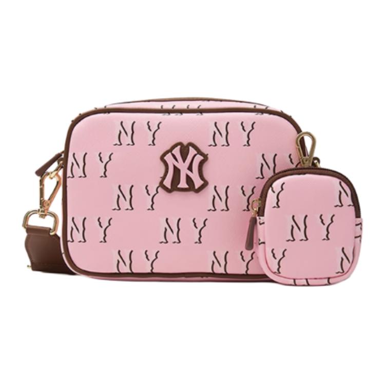 MLB Fashion Versatile Trendy Faux Leather Crossbody Bag Unisex bags Multicolor 7ACRM084N-084