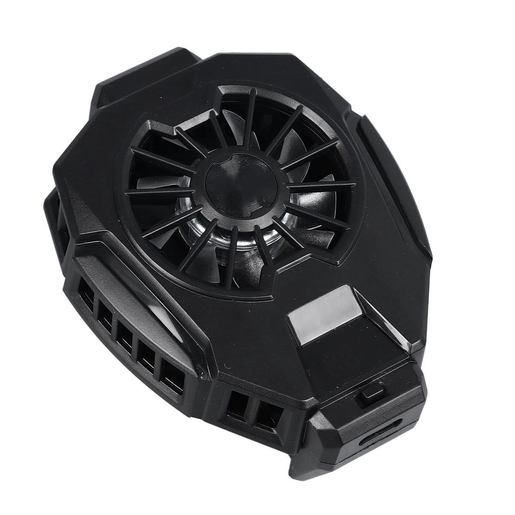 Cell Phone Cooler Cellphone Radiator with Temperature Display Semiconductor Heatsink Cooling Phone C