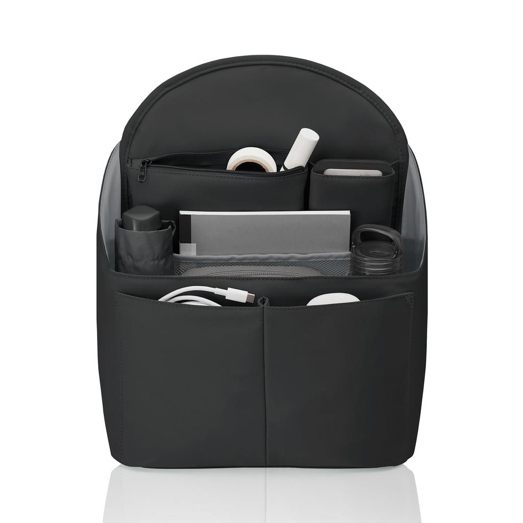 KOKUYO BIZRACK Сумка-в-сумку для рюкзака, Деловая, Формат А4, Вертикальная, Легкая, Самостоятельно стоящая, с ручкой, Черная, AMBG-BR100D