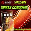 10-30 шт. Кондомы с большими шипами Секс-игрушки для взрослых женщин Вагинальный оргазм Стимуляция точки G Большие точки Рукав на пенис Мужской секс-продукт