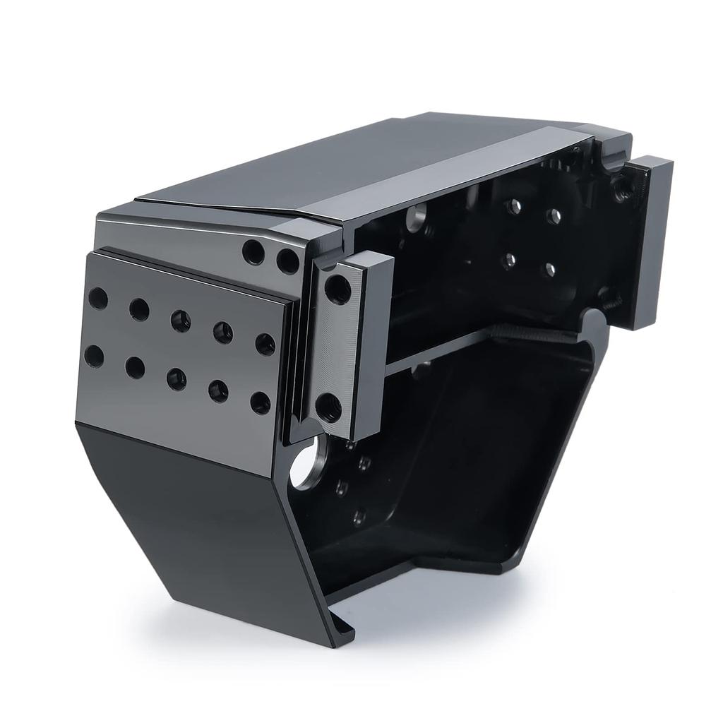 TRZX Aluminum Rear Body Mount Support Set Upgrade Parts for Tamiya RC Trailer Truck 1/14