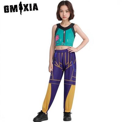 GMXIA Косплей женской группы в роли Руми, K-POP женская группа Zoe Mira и женский костюм для косплей-выступления