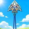 Modern Aircraft Kite With Mechanical Craft For Travel And Party Celebrations