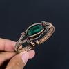 Emerald Bracelet, 999 Copper Wire Wrapped Bracelet Handmade Gemstone Jewelry, Gifts For Wife Brand New Bracelet