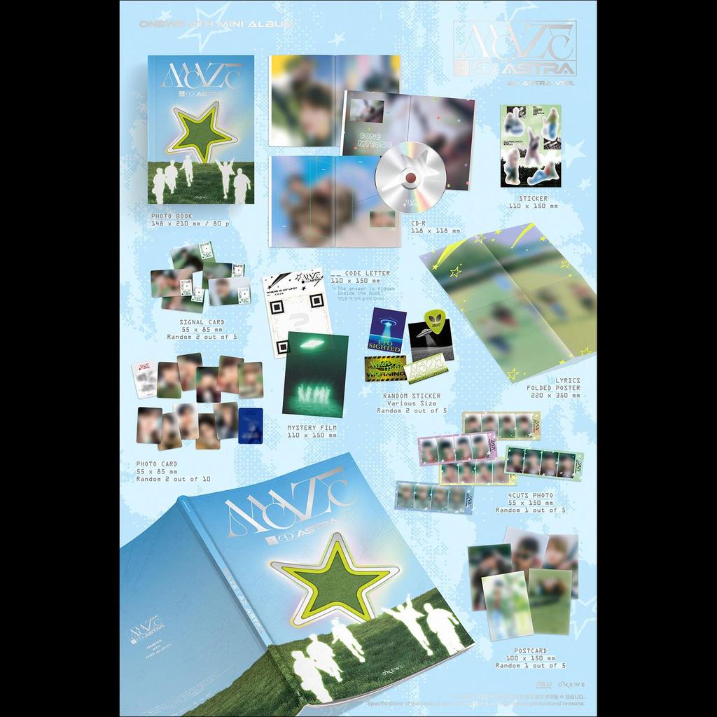 ONEWE [MAZE  AD ASTRA] AD ASTRA Ver. / 4th Mini Album + Free Gift