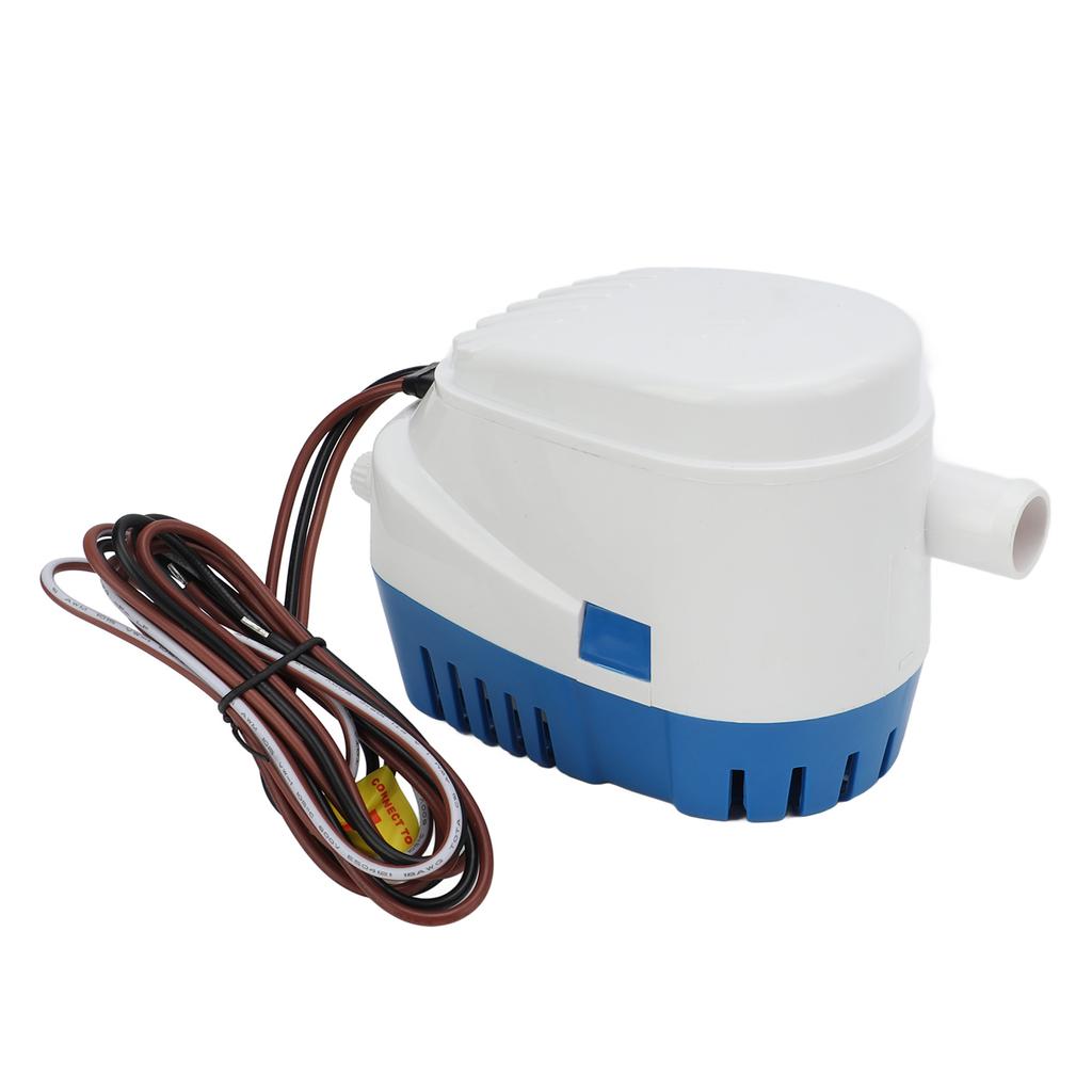 Автоматический трюмный насос 600 галлонов/час Погружной насос для трюмной воды лодки 12 В для лодки, каравана, дома на колесах