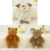 Rabbit Elephant Bear Plush Toys Cute Animal Stuffed Dolls Kids Birthday Gifts
