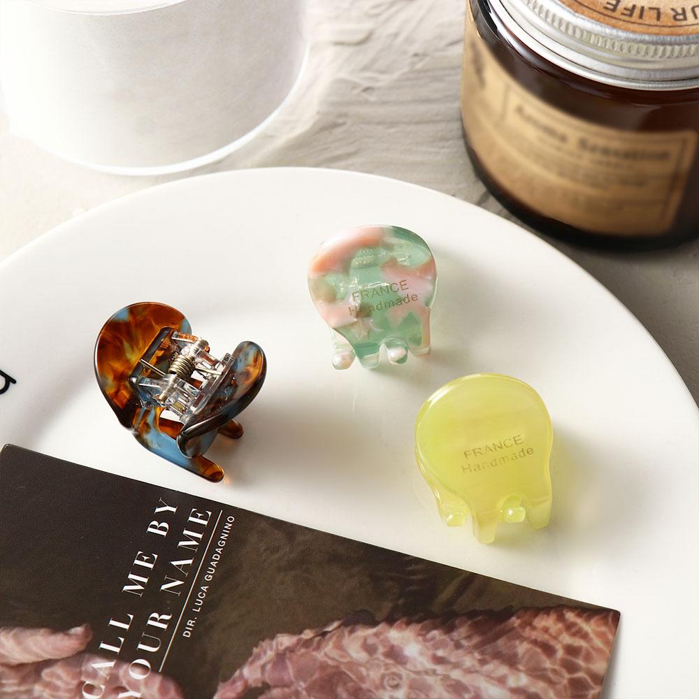 Держатель для волос Краб-зажим для волос Головной убор для вечеринки Ацетатный коготь для волос Женские заколки для волос Корейские заколки для волос Письмо