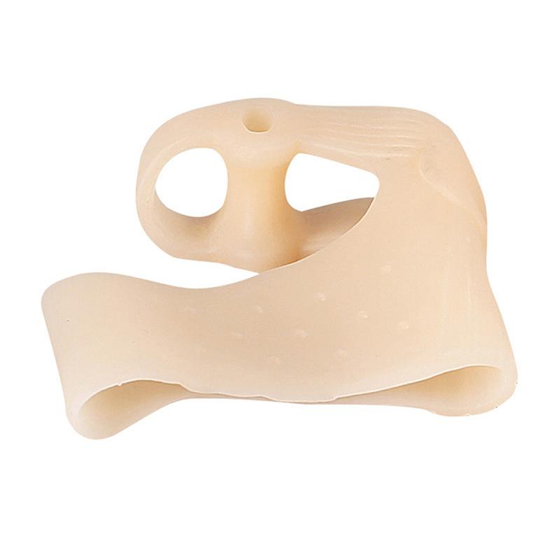 Силиконовый разделитель большого пальца ноги, 2 шт., корректор вальгусной костной ткани стопы, регулятор большого пальца