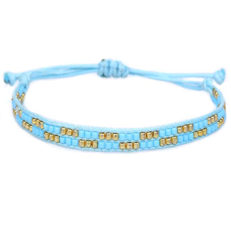 Бохо разноцветные граненые хрустальные японские стеклянные бусины Миюки плетеный браслет для женщин и мужчин Бохо ручная работа шикарные модные украшения