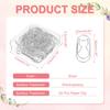20/50/100Pcs Cat Shape Paper Clip Metal Cute Small Paper Clamp Clips for Office Supplies Craft Scrapbook Document Note Sorting
