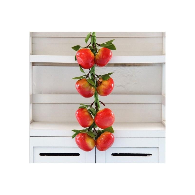 Fruit And Vegetable Decorative String Set For Restaurant Wall Decor With Colorful Artificial Veggies And Fruits