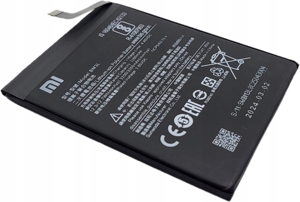 Nowa Bateria Do Xiaomi Bm3L Mi9 Mi 9 M1902F1G 3300 Mah