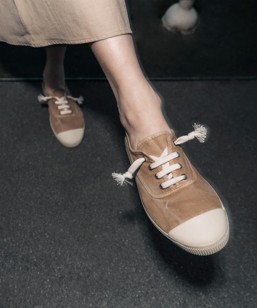 Victoria Shoes Кеды из хлопка винтажные к 110-летию (1661101-Arena)