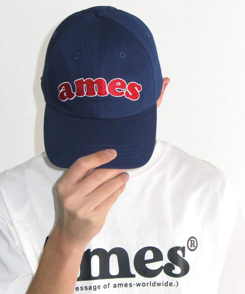 Кепка-бейсболка AMES-WORLDWIDE Ames Arch Синяя