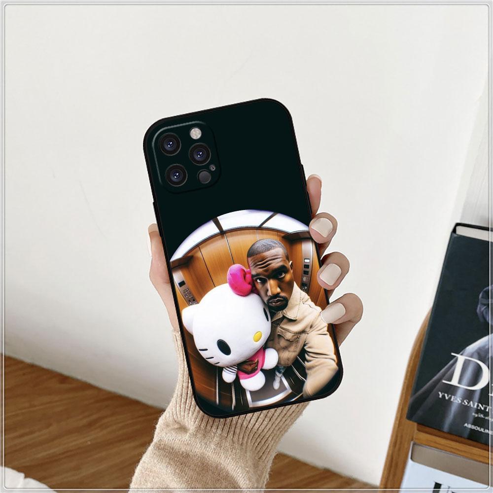 Милый забавный чехол для телефона Kanye West Ye для Apple iPhone 15 14 16 13 12 11 Pro Max Mini 8 7 X XR SE Силиконовый противоударный задний чехол