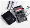 Chaiclo Passport Case with RFID Guard and Neck Pouch for Divided Storage Hanging Neck Holder with Transparent Window Security, Travel, Pockets,