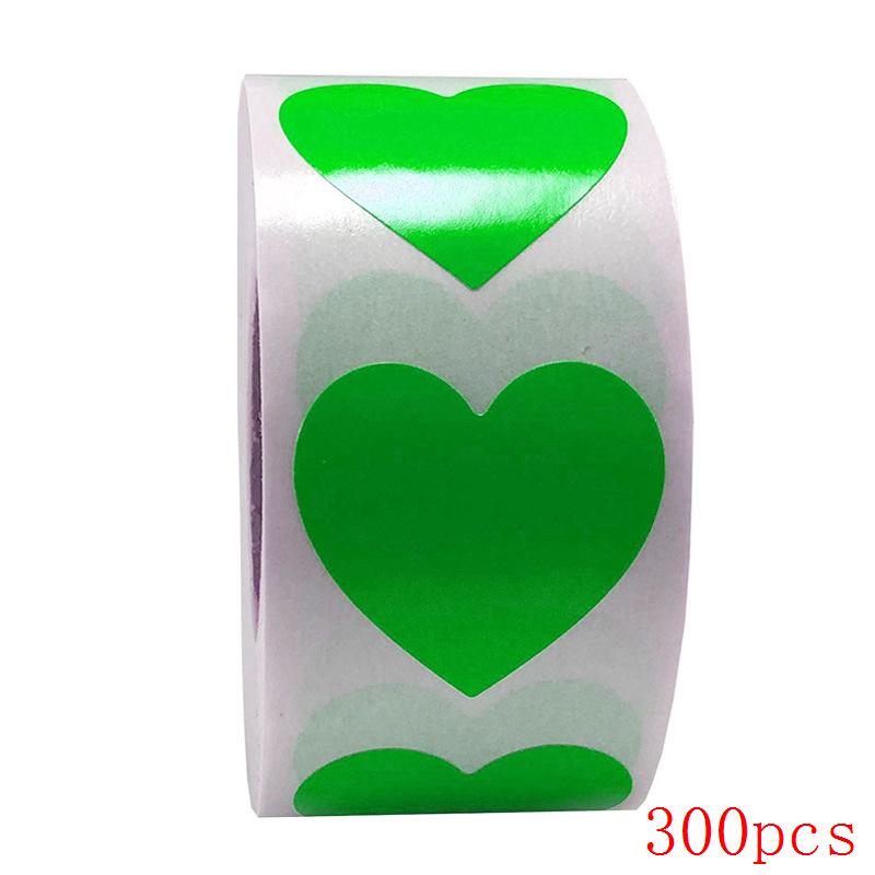 Красные Наклейки-Сердечки Наклейки-Печати 50-500 шт. Наклейки для Скрапбукинга Для Упаковки и Свадебного Декора Канцелярские Наклейки