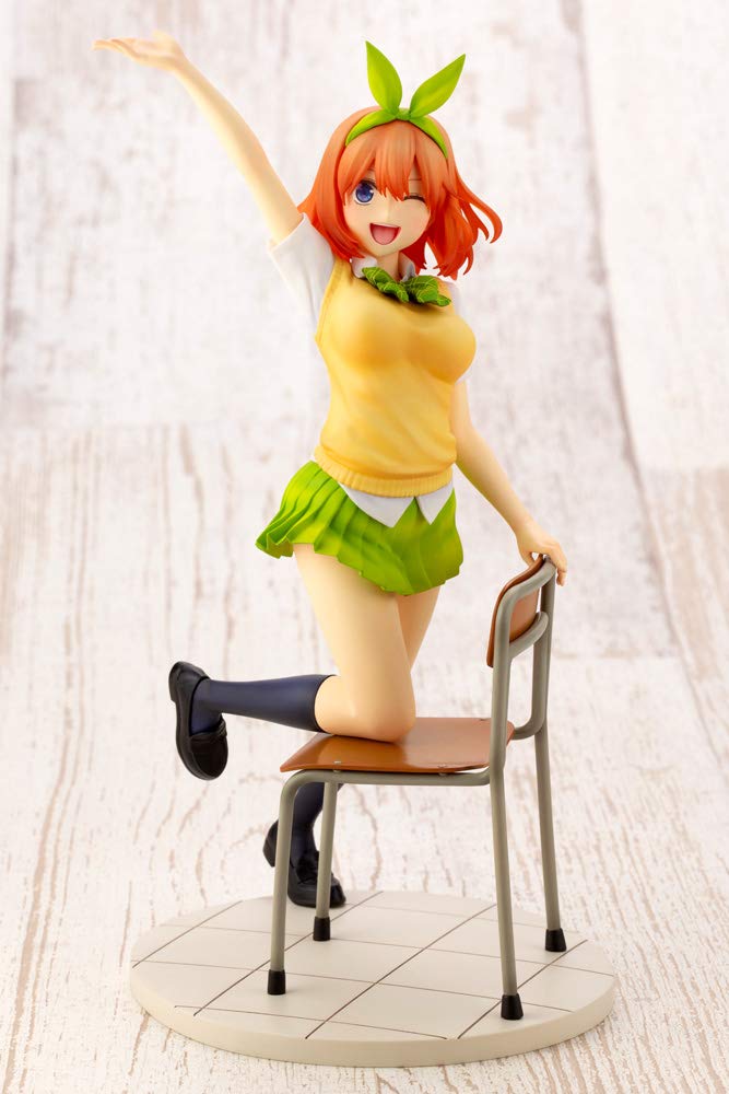 Juya The Quintessential Quintuplets Yotsuba Nakano в масштабе ПВХ, окрашенная готовая фигурка PP893 1/8