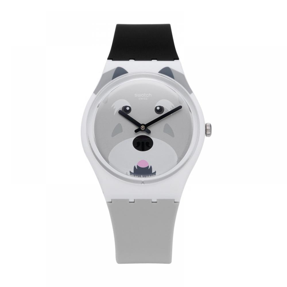 Swatch Gw210 Я люблю твой фолк шнауцерI публичные уретановые часы