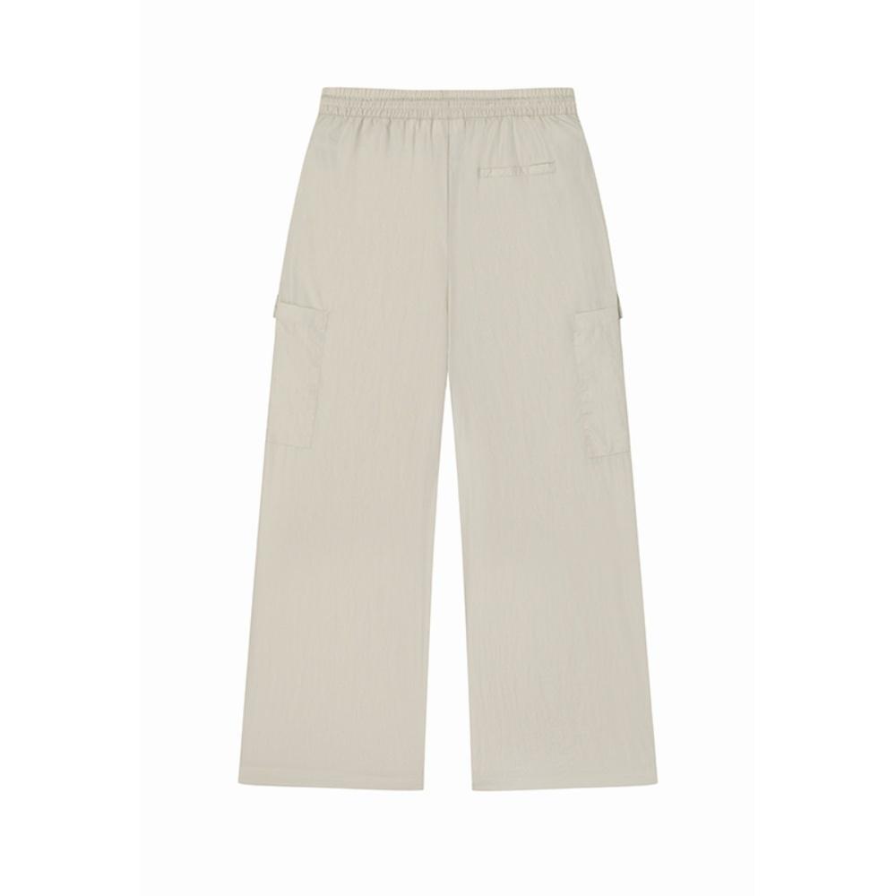 Fila Серия Milano Модные Универсальные Удобные Дышащие Прямые Свободные Брюки в стиле карго Повседневные Женские брюки F11W535803F-GD