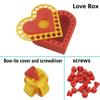 Annoying Gift Box With Screws,Take Apart Box To Get Gift,Puzzle Of Box Toy,Surprise Funny Prank Christmas Love Box Gift,Hilarious Money Card Container