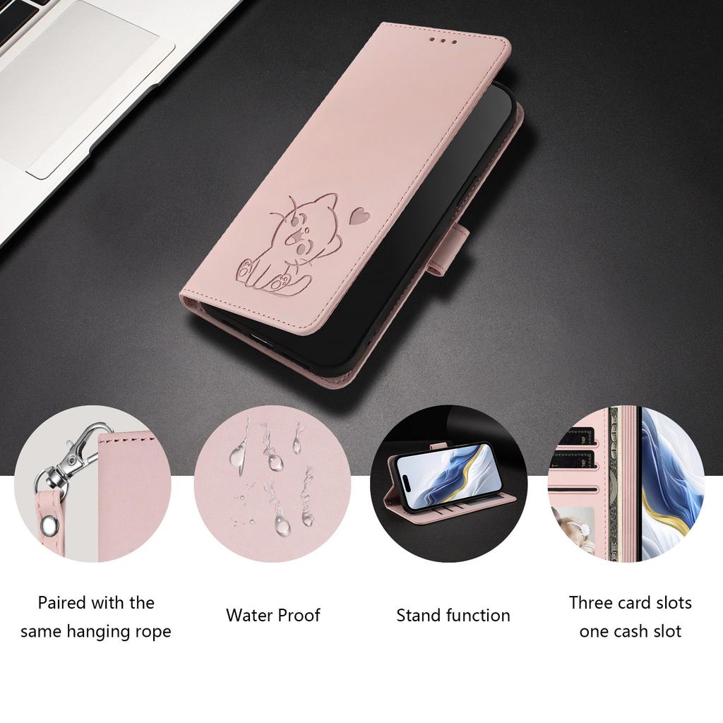 Leather Flip Case For Samsung Galaxy A17 A16 A15 A14 A13 A12 A07 A06 A05 A05S A04 A04S A04E A03 Core 4G 5G Business Cover Card Wallet Phone Solid